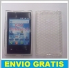 FUNDA GEL SILICONA PARA LG OPTIMUS L3 / E400 BLANCA